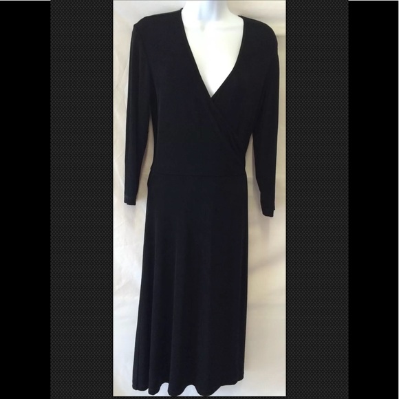 chico's travelers black dress